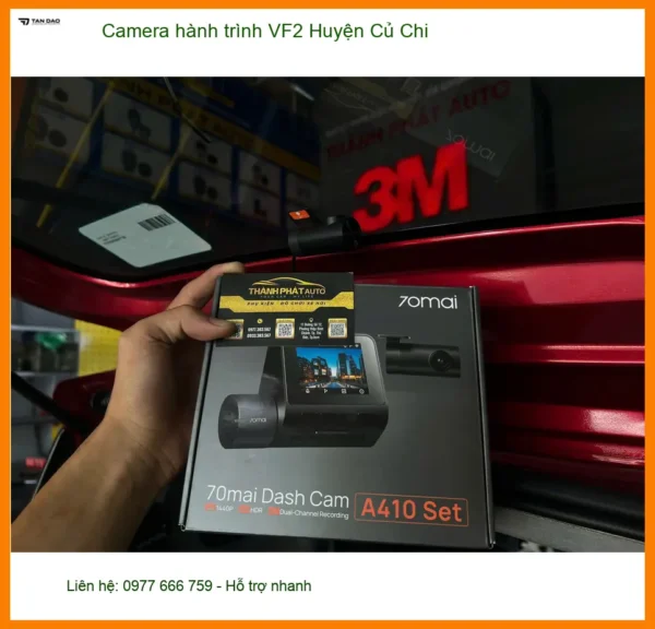 Nơi Gắn Camera Hành Trình Ô Tô hành trình VF2 Huyện Củ Chi - Giá Tốt TPHCM