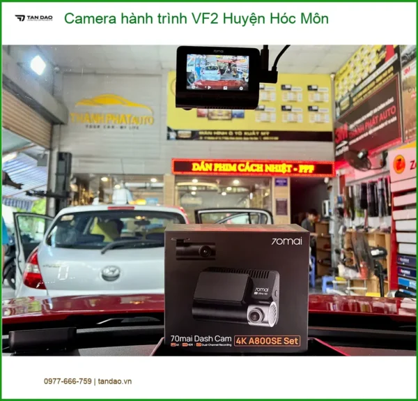 Địa Chỉ Lắp Camera Hành Trình Ô Tô hành trình VF2 Huyện Hóc Môn - Giá Tốt TPHCM
