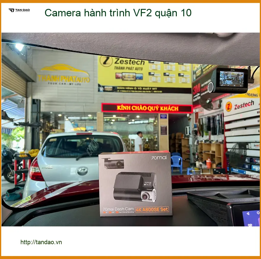 Địa Chỉ Gắn Camera Hành Trình Ô Tô VF2 Quận 10 - Giá Tốt TPHCM ảnh thực tế 2