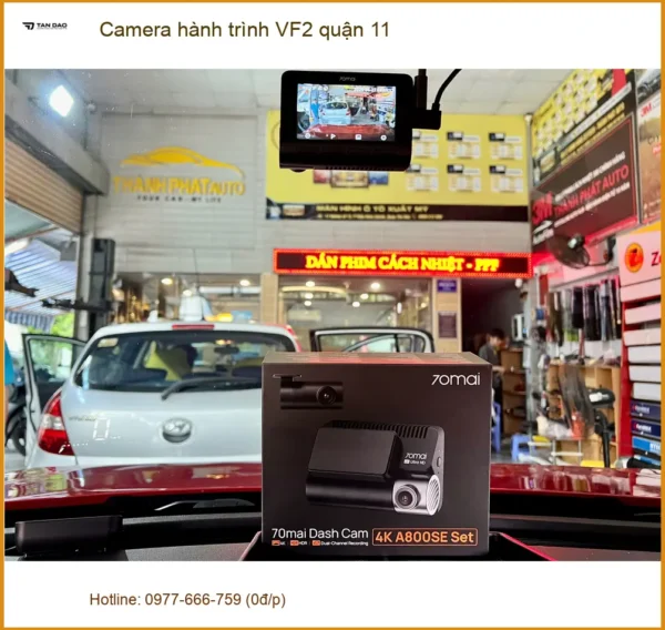Nơi Gắn Camera Hành Trình Ô Tô hành trình VF2 quận 11 - Giá Tốt TPHCM