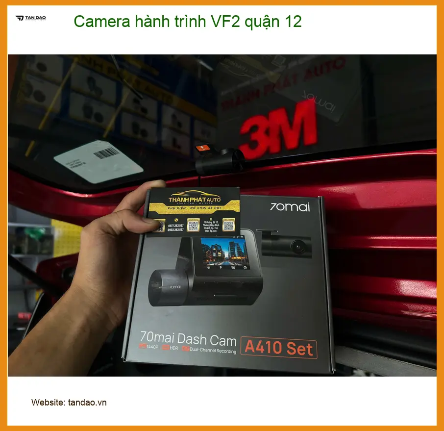 Nơi Gắn Camera Hành Trình Ô Tô hành trình VF2 quận 12 - Giá Tốt TPHCM ảnh thực tế 2