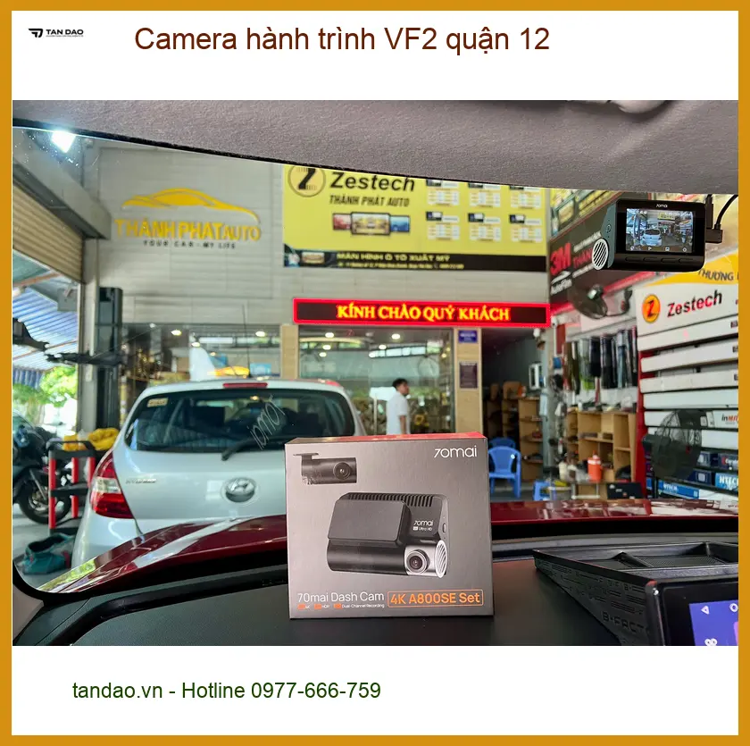 Nơi Gắn Camera Hành Trình Ô Tô hành trình VF2 quận 12 - Giá Tốt TPHCM ảnh thực tế 3