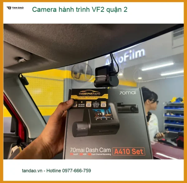 Alternative view of Nơi Gắn Camera Hành Trình Ô Tô hành trình VF2 quận 2 - Giá Tốt TPHCM
