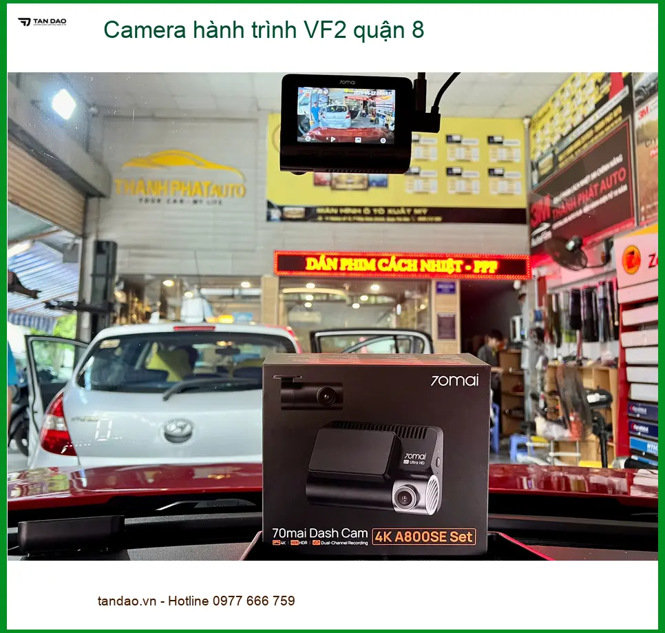 Địa Chỉ Gắn Camera Hành Trình Ô Tô hành trình VF2 quận 8 - Giá Tốt TPHCM