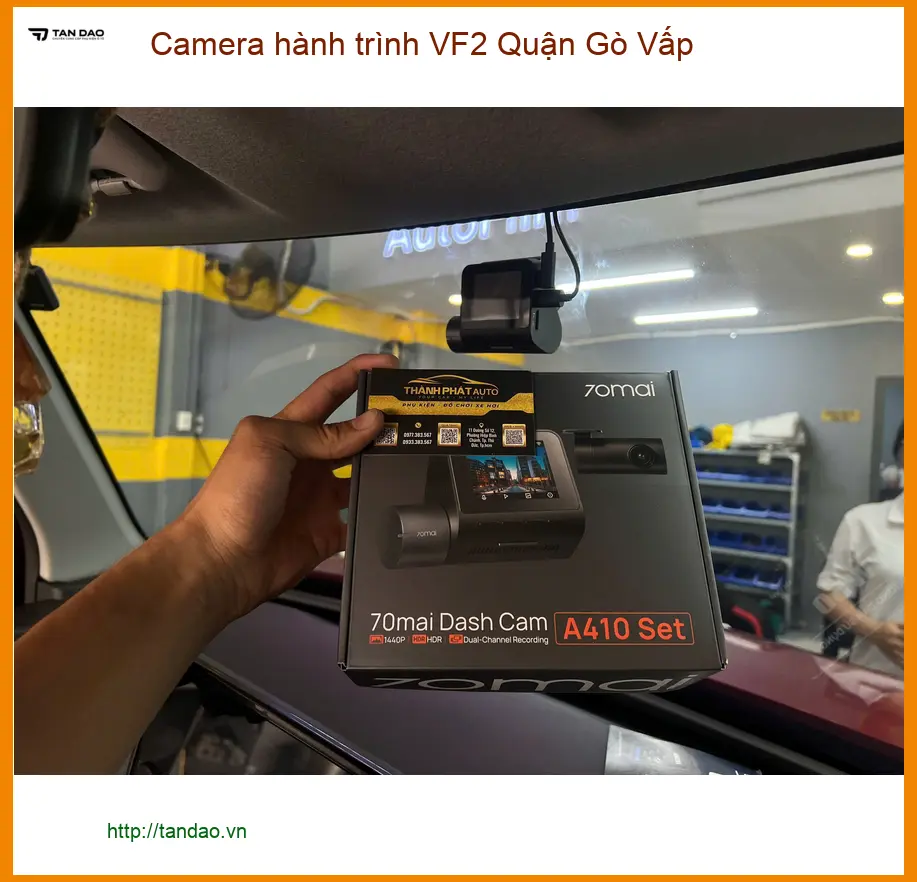 Trung Tâm Gắn Camera Hành Trình Ô Tô VF2 Quận Gò Vấp - Gắn Nhanh Trong Ngày ảnh thực tế 3