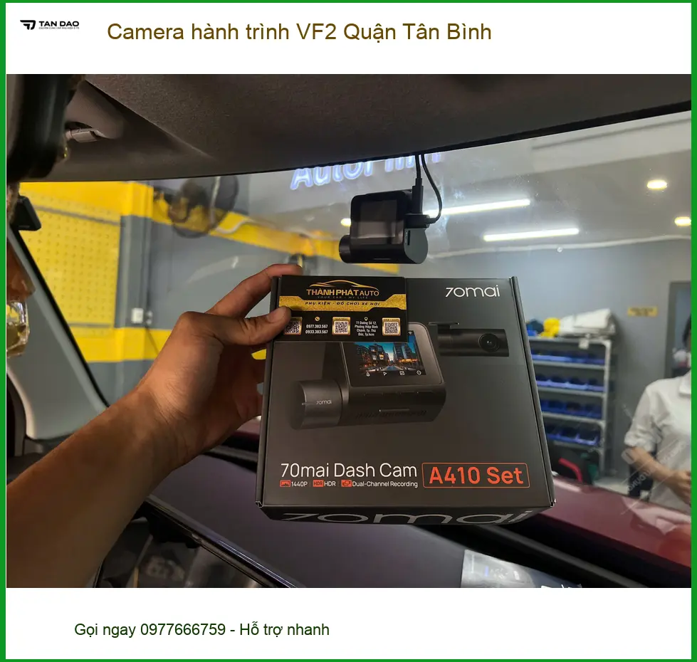 Nơi Lắp Camera Hành Trình Ô Tô hành trình VF2 Quận Tân Bình - Giá Tốt TPHCM