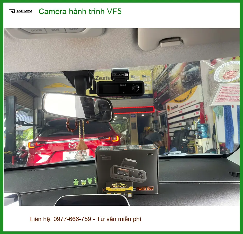 Anh Kiên lắp Camera hành trình VF5 tại Quận 9 để đảm bảo an toàn di chuyển mỗi ngày ảnh thực tế 2