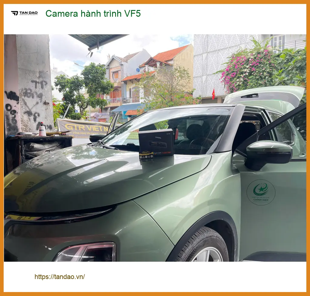 Anh Kiên lắp Camera hành trình VF5 tại Quận 9 để đảm bảo an toàn di chuyển mỗi ngày ảnh thực tế 3