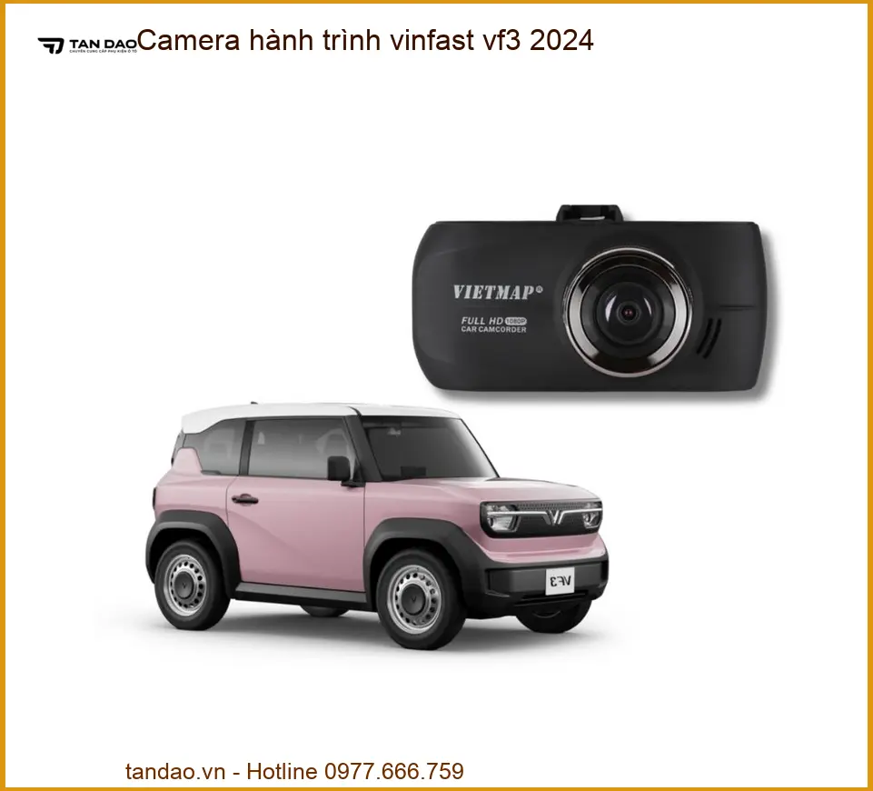 Camera Hành Trình Vinfast VF3 2024 - Địa Chỉ Lắp Đặt Chính Hãng TPHCM