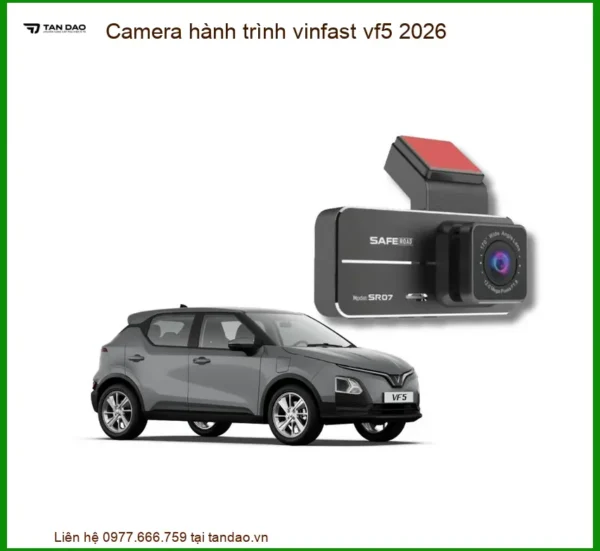 Camera hành trình cho Vinfast VF5 2026 - Trung Tâm Gắn Chính Hãng TPHCM