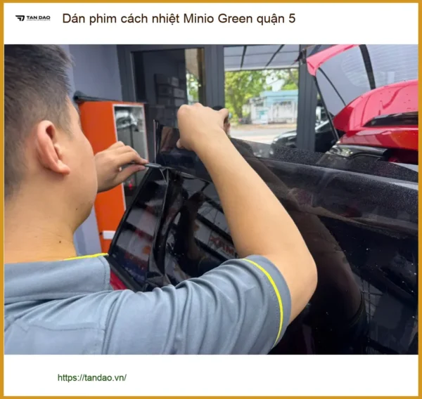 Alternative view of Địa Chỉ Dán Phim Cách Nhiệt Ô Tô Minio Green Tại Quận 5 - Giá Tốt TPHCM