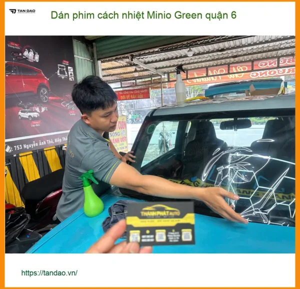Alternative view of Trung Tâm Dán Phim Cách Nhiệt Ô Tô phim cách nhiệt Minio Green quận 6 - Giá Tốt TPHCM