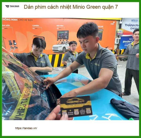 Alternative view of Địa Chỉ Dán Phim Cách Nhiệt Minio Green Ô Tô Quận 7 - Lắp Đặt Uy Tín TPHCM