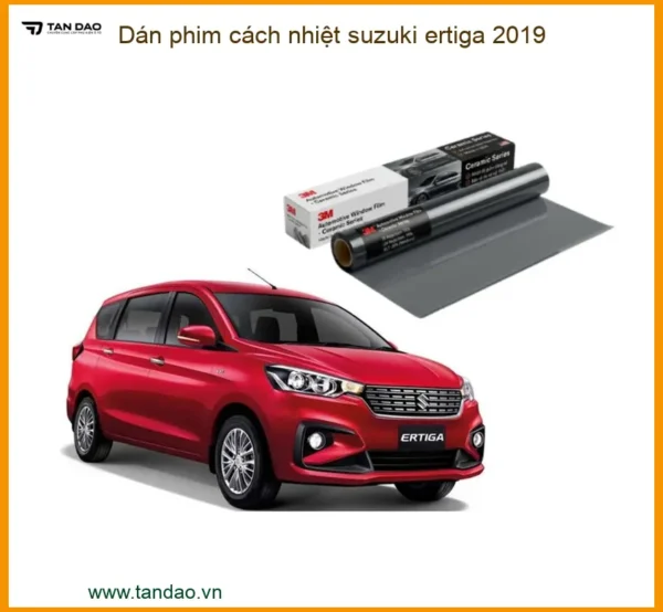 Dán Phim Cách Nhiệt Suzuki Ertiga 2019 - Trung Tâm Thi Công Uy Tín TPHCM