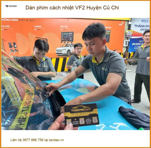 Nơi Dán Phim Cách Nhiệt Ô Tô phim cách nhiệt VF2 Huyện Củ Chi - Giá Tốt TPHCM