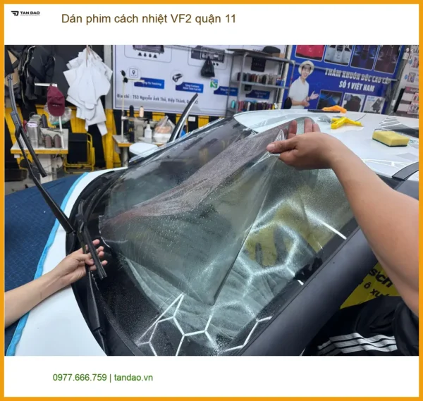 Trung Tâm Dán Phim Cách Nhiệt Ô Tô phim cách nhiệt VF2 quận 11 - Thi Công Chuyên Nghiệp
