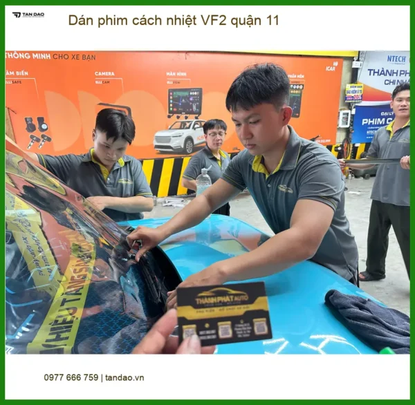 Alternative view of Trung Tâm Dán Phim Cách Nhiệt Ô Tô phim cách nhiệt VF2 quận 11 - Thi Công Chuyên Nghiệp