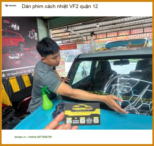 Nơi Dán Phim Cách Nhiệt Ô Tô phim cách nhiệt VF2 quận 12 - Giá Tốt TPHCM