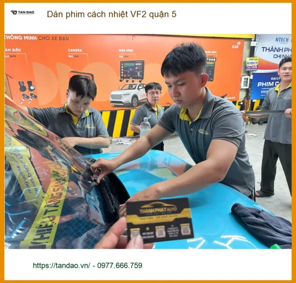 Nơi Dán Phim Cách Nhiệt Ô Tô phim cách nhiệt VF2 quận 5 - Giá Tốt TPHCM