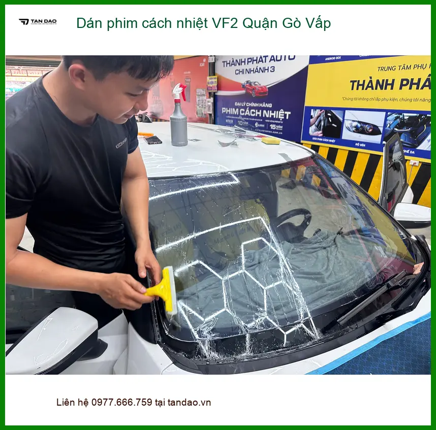 Nơi Dán Phim Cách Nhiệt Ô Tô phim cách nhiệt VF2 Quận Gò Vấp - Giá Tốt TPHCM ảnh thực tế 2