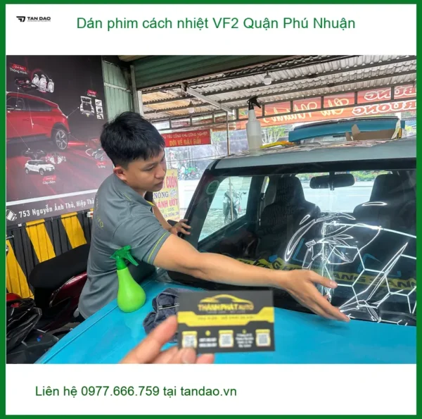 Nơi Dán Phim Cách Nhiệt Ô Tô phim cách nhiệt VF2 Quận Phú Nhuận - Giá Tốt