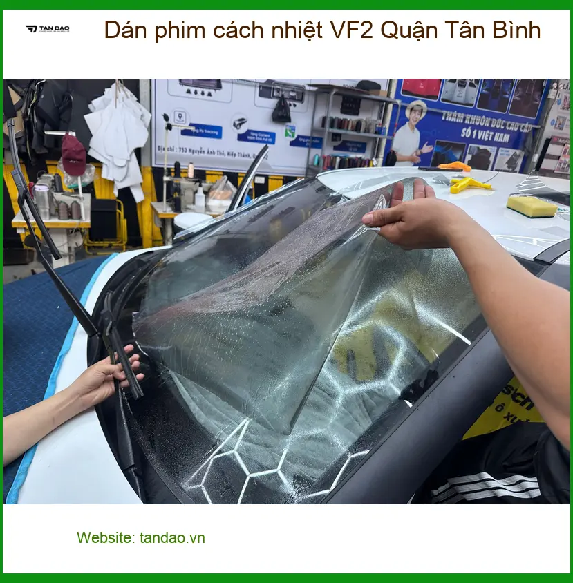 Trung Tâm Dán Phim Cách Nhiệt Ô Tô phim cách nhiệt VF2 Quận Tân Bình - Thi Công Chuyên Nghiệp ảnh thực tế 2