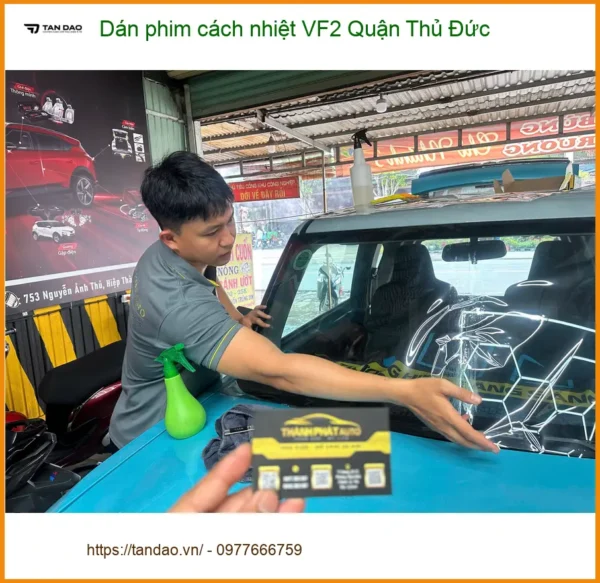 Nơi Dán Phim Cách Nhiệt Ô Tô phim cách nhiệt VF2 Quận Thủ Đức - Giá Tốt TPHCM