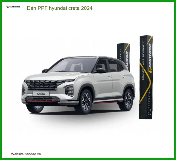 Dán PPF Hyundai Creta 2024 - Địa Chỉ Lắp Đặt Chính Hãng TPHCM