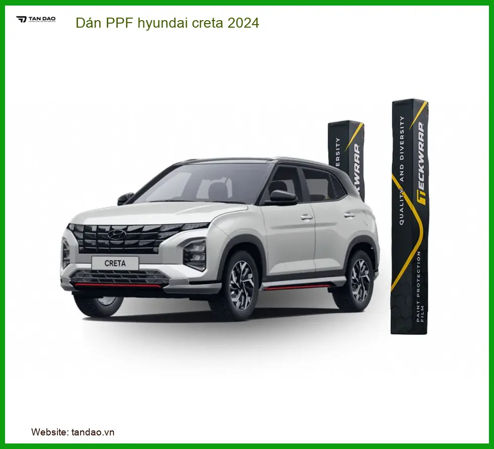 Dán PPF Hyundai Creta 2024 - Địa Chỉ Lắp Đặt Chính Hãng TPHCM