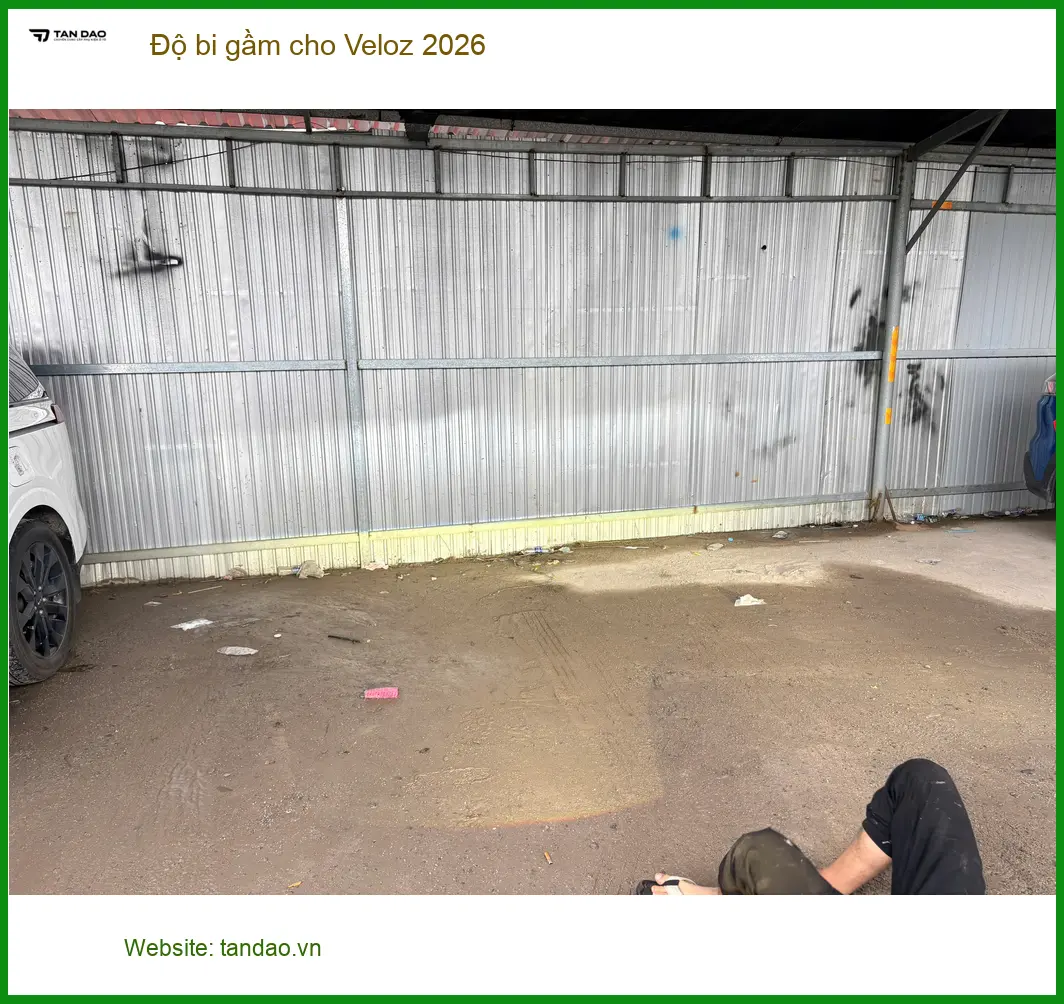 Anh Khải độ bi gầm cho Veloz 2026 tại Quận Thủ Đức ảnh thực tế 5