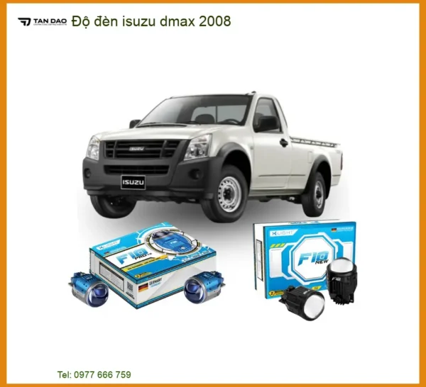 Độ Đèn Isuzu Dmax 2008 - Địa Chỉ Uy Tín TPHCM