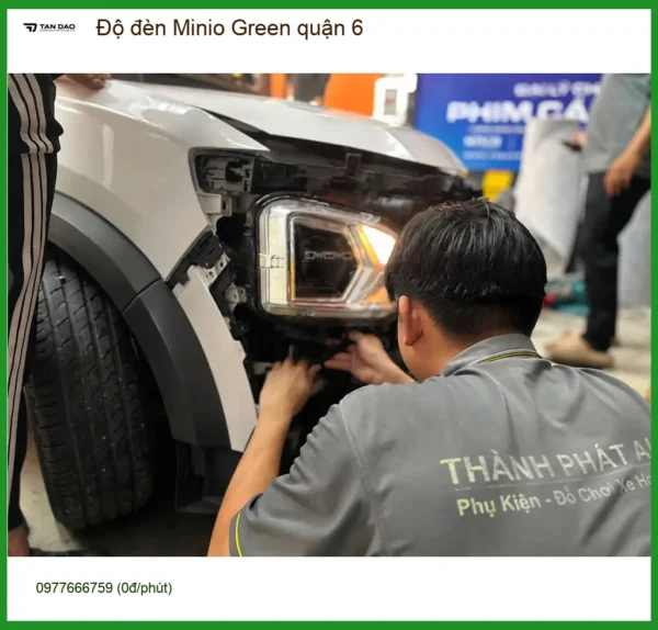 Alternative view of Cửa Hàng Nâng Cấp Độ Đèn Ô Tô đèn Minio Green quận 6 - Nâng Cấp Chính Hãng