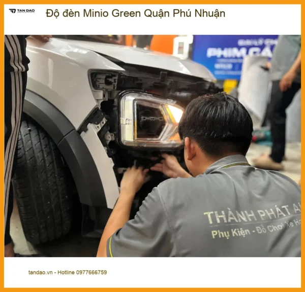 Alternative view of Trung Tâm Độ Đèn Ô Tô đèn Minio Green Quận Phú Nhuận - Nâng Cấp Chính Hãng