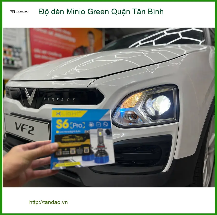 Trung Tâm Độ Đèn Ô Tô đèn Minio Green Quận Tân Bình - Lắp Đặt Uy Tín TPHCM