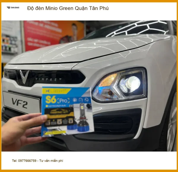 Alternative view of Trung Tâm Độ Đèn Ô Tô đèn Minio Green Quận Tân Phú - Nâng Cấp Chính Hãng