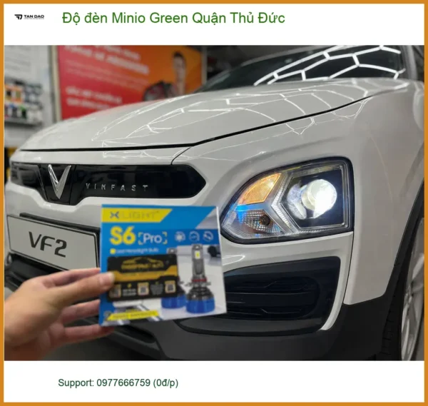 Alternative view of Cửa Hàng Độ Đèn Ô Tô đèn Minio Green Quận Thủ Đức - Nâng Cấp Chính Hãng