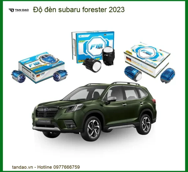 Độ Đèn Subaru Forester 2023 - Trung Tâm Lắp Đặt Uy Tín TPHCM