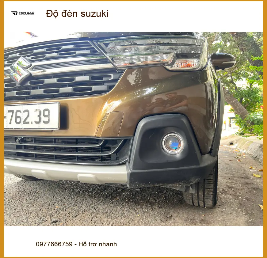 Chú Minh độ đèn Suzuki Ciaz tại Quận Thủ Đức vì đèn xe không còn sáng rõ khi đi mưa ảnh thực tế 2