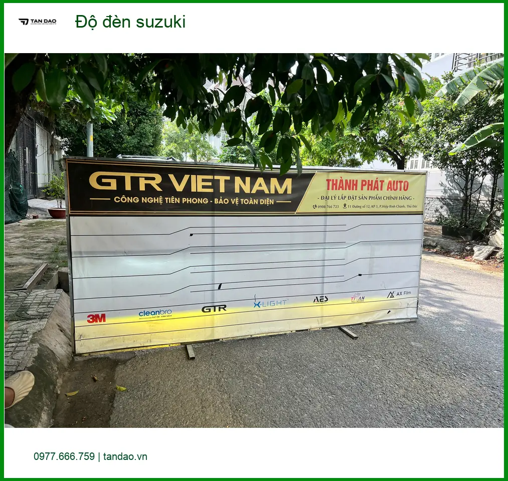 Chú Minh độ đèn Suzuki Ciaz tại Quận Thủ Đức vì đèn xe không còn sáng rõ khi đi mưa ảnh thực tế 3