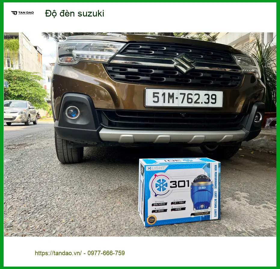 Chú Minh độ đèn Suzuki Ciaz tại Quận Thủ Đức vì đèn xe không còn sáng rõ khi đi mưa ảnh thực tế 4