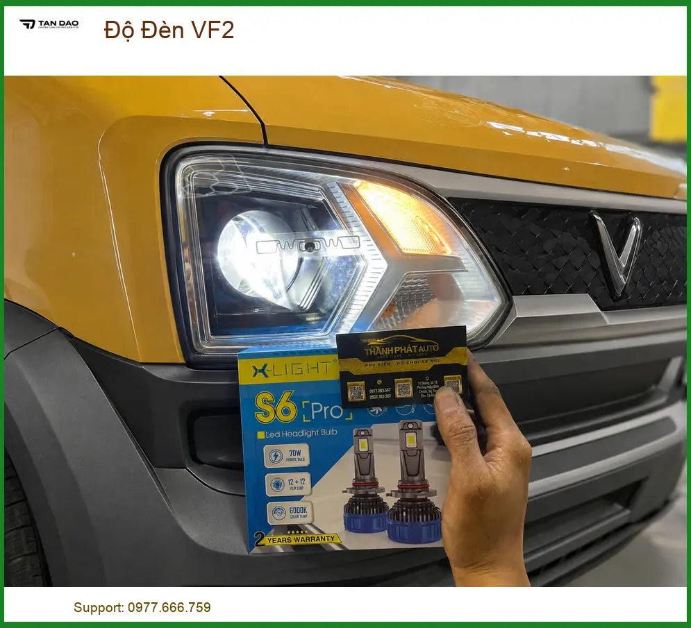 Dịch Vụ Độ Đèn VF2 Chuyên Nghiệp - Trung Tâm Nâng Cấp Đèn Uy Tín TPHCM