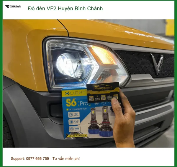 Cửa Hàng Độ Đèn Ô Tô đèn VF2 Huyện Bình Chánh - Nâng Cấp Chính Hãng
