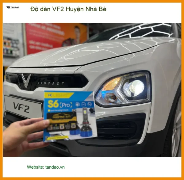 Trung Tâm Độ Đèn Ô Tô đèn VF2 Huyện Nhà Bè - Nâng Cấp Chính Hãng
