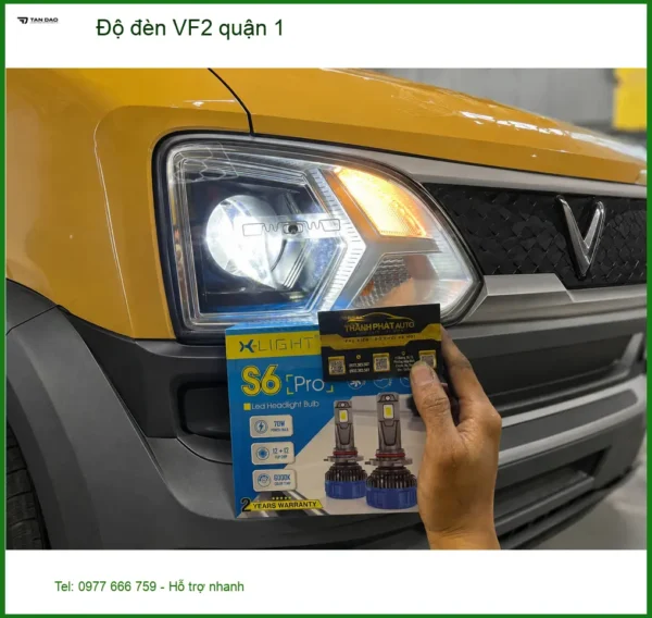 Alternative view of Địa Chỉ Độ Đèn Ô Tô đèn VF2 quận 1 - Lắp Đặt Uy Tín TPHCM