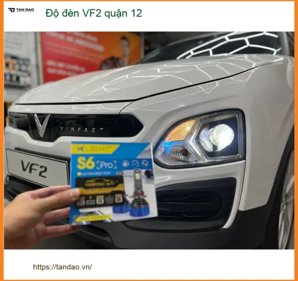 Alternative view of Địa Chỉ Nâng Cấp Độ Đèn Ô Tô đèn VF2 quận 12 - Nâng Cấp Chính Hãng