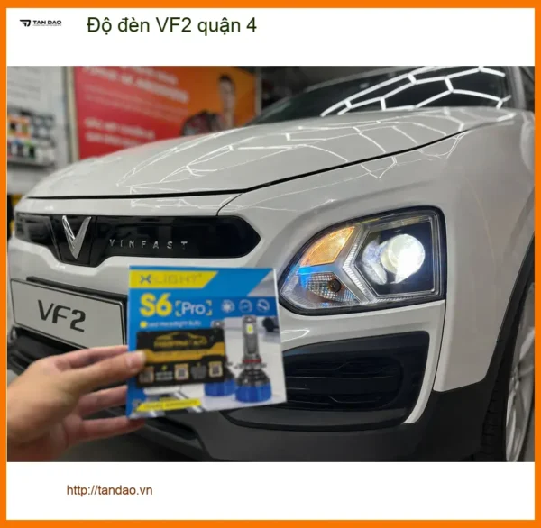 Cửa Hàng Độ Đèn Ô Tô đèn VF2 quận 4 - Lắp Đặt Uy Tín TPHCM