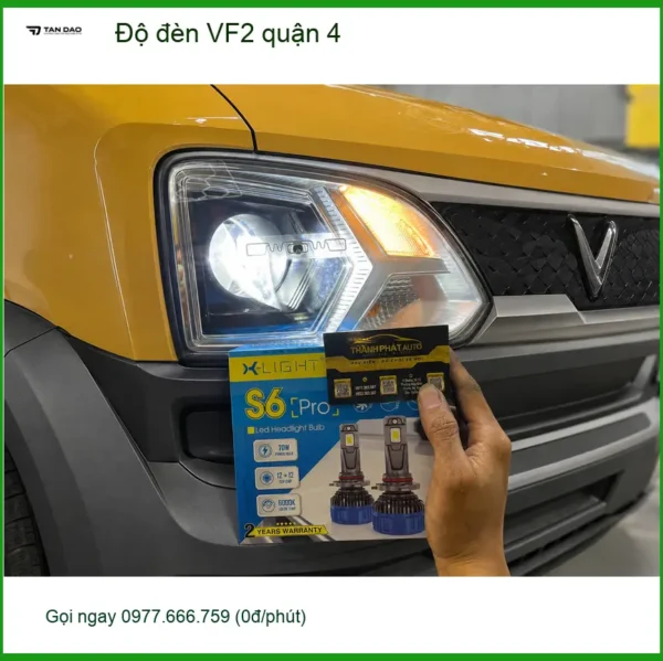Alternative view of Cửa Hàng Độ Đèn Ô Tô đèn VF2 quận 4 - Lắp Đặt Uy Tín TPHCM