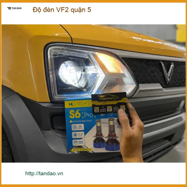Alternative view of Trung Tâm Nâng Cấp Độ Đèn Ô Tô đèn VF2 quận 5 - Lắp Đặt Uy Tín TPHCM