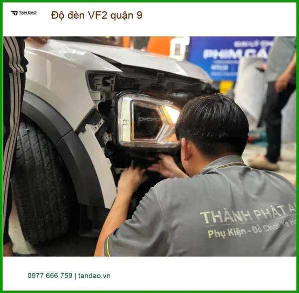 Alternative view of Trung Tâm Độ Đèn Ô Tô đèn VF2 quận 9 - Nâng Cấp Chính Hãng