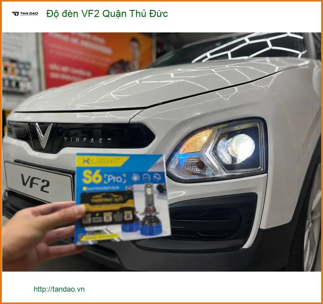 Trung Tâm Độ Đèn Ô Tô đèn VF2 Quận Thủ Đức - Nâng Cấp Chính Hãng